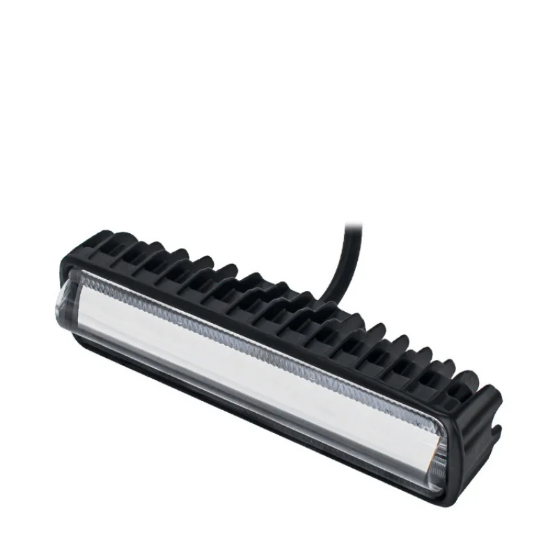 9-Bead 27W Super Focus Forklift LED Warning Light 12-80V Red Flood Beam Danger Zone Warning Lamp Side Line Marker Ligh