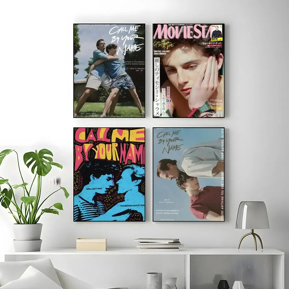 C-Call Me by Your Name Poster High-quality vintage prints & posters for home, bar, cafe, aesthetic wall art.