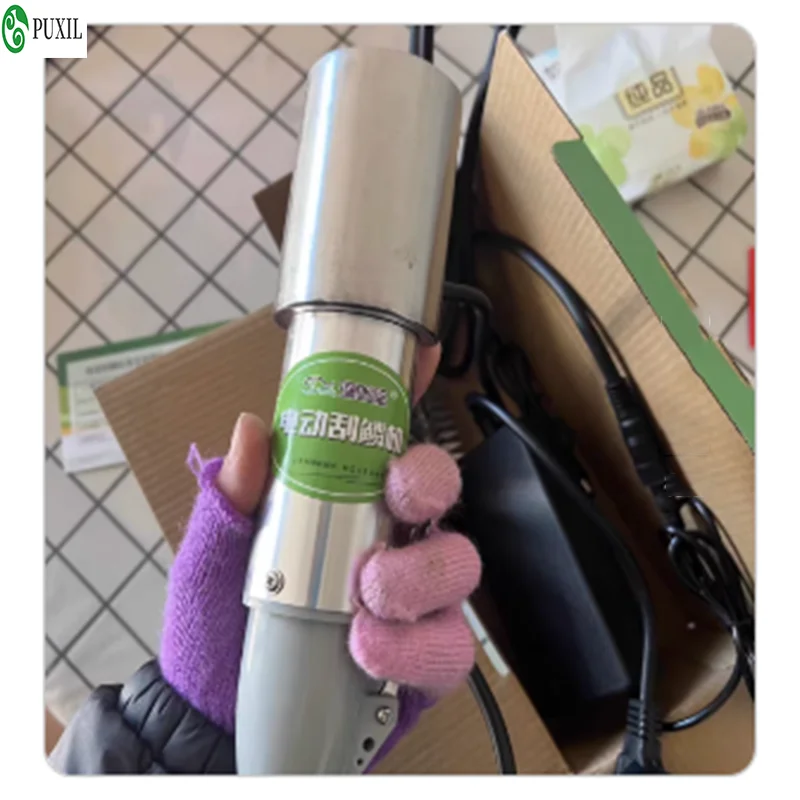 เครื่องขูดปลาไฟฟ้าแบบพกพาชาร์จไฟได้96W, เครื่องขูดปลาเครื่องทำความสะอาดเครื่องขูดล้างสคาเลอร์เครื่องขูดอาหารทะเล