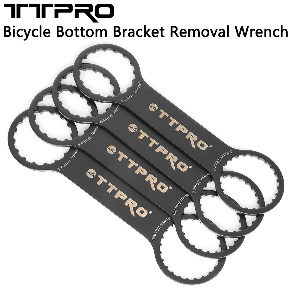 TTPRO Bike Bottom Bracket Wrench Bicycle Removal Repair Tools 16/24 Notch BB44 BB46 Bottom Spanner Installation Tool