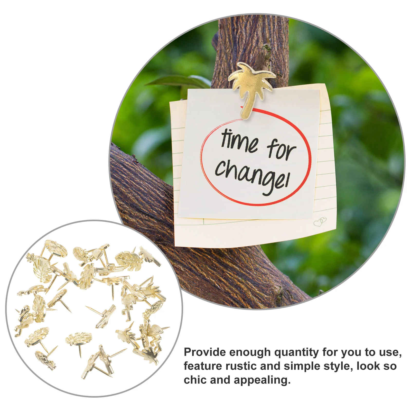 30 шт. креативные канцелярские товары, уникальные кнопки, настольные аксессуары, металлические тропические кнопки, маленький большой палец, многофункциональные канцелярские кнопки