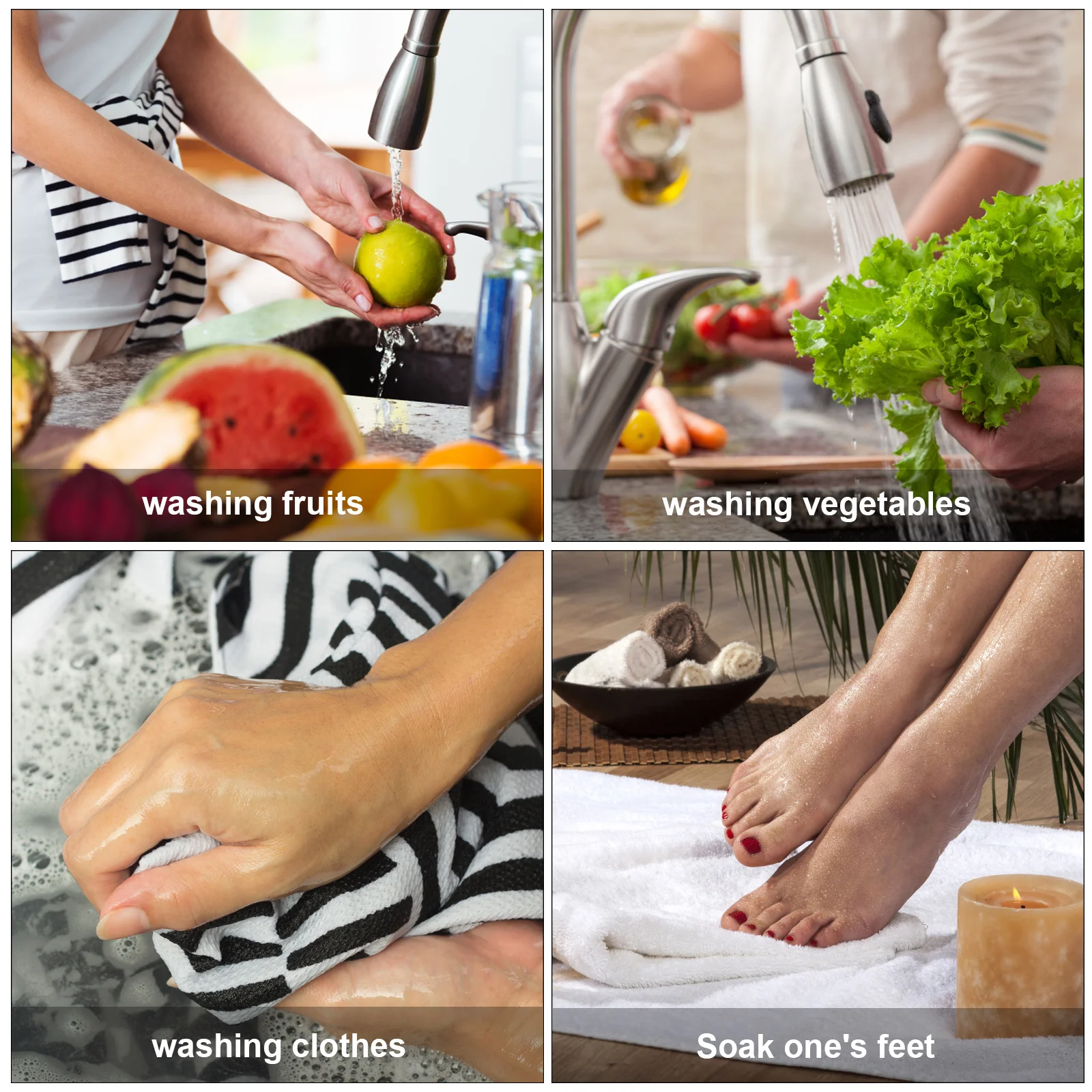 

21L Portable Foldable Foot Basin Resistant Travel Foot Soak Tub Space Saving Foldable Water Basin for Outdoor Home