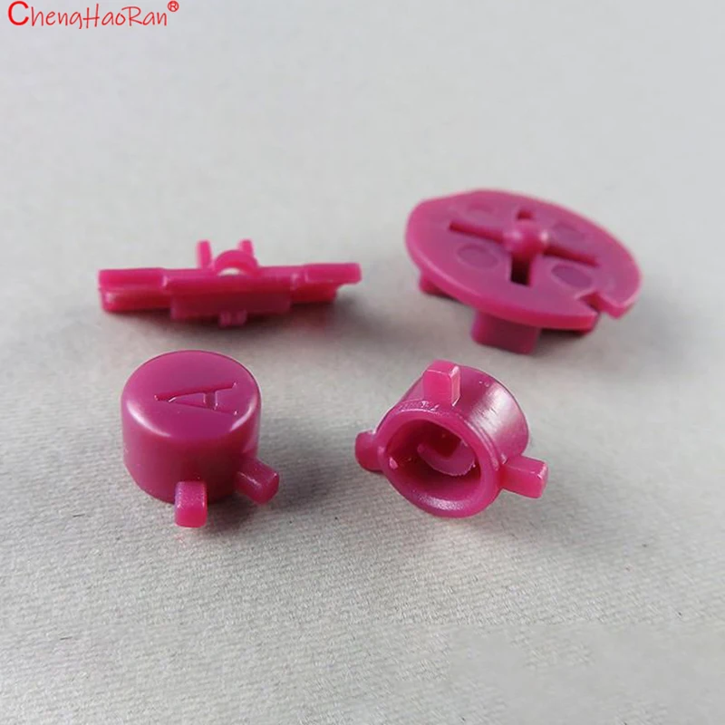 1Set High Quality Buttons For Game Boy Color GBC Changing Game Console Color AB Buttons 4in1 Repair Replacement Keys