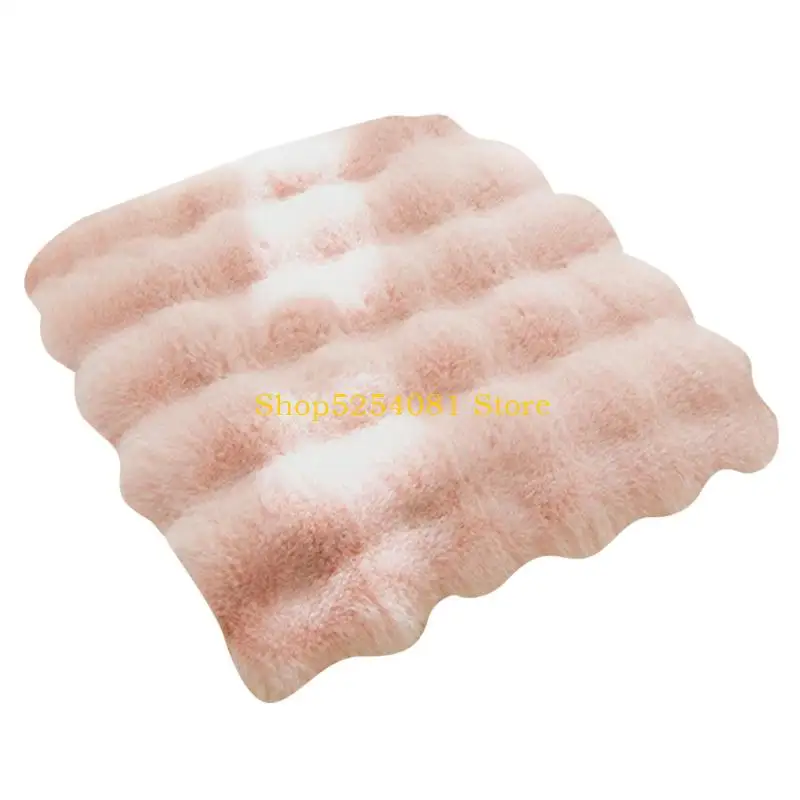 AXYC Plushes Rabbit Chair Seats Pad with NonSlip Bottom Thickened Warm Seats Cushions for Comfort and Ergonomic Support