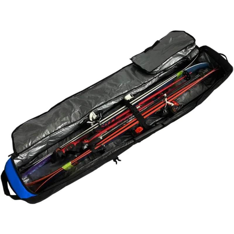 

Лыжная сумка Element Equipment с мягкой подкладкой на колесиках Ultimate Double - дорожная сумка премиум-класса с двойным роликом 167 см