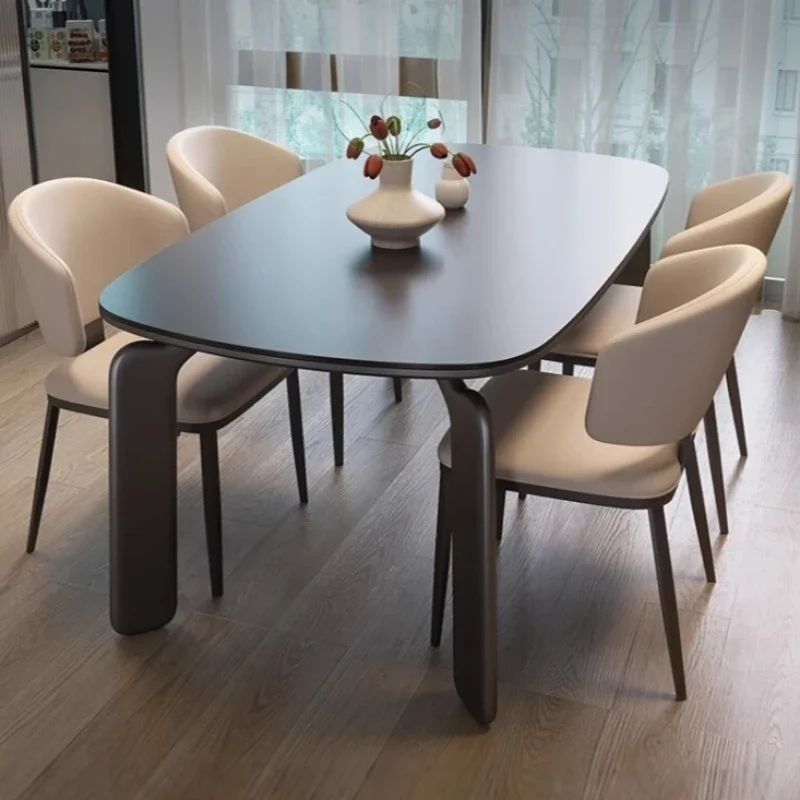 Square Luxury Dining Tables For Small Space Saving Modern Living Room Dining Tables Marble Mesa De Comedor Kitchen Furniture
