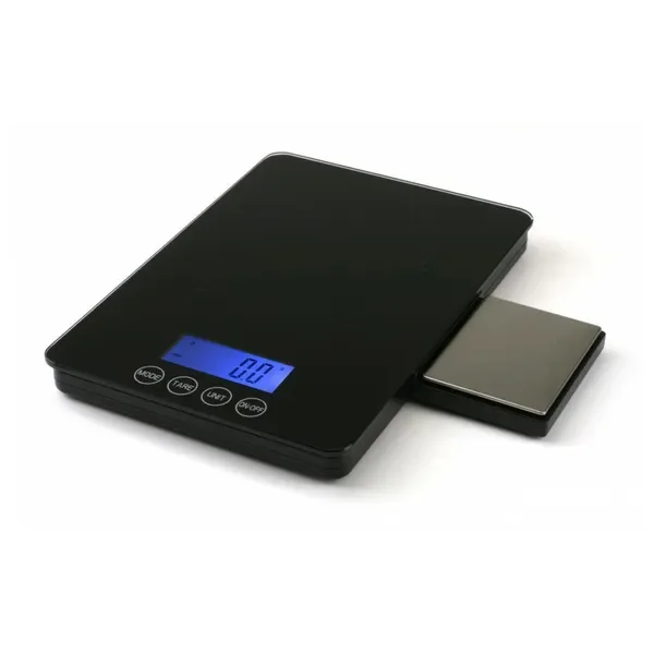 

Digital Dual Platform Scale with 11LB Precision 0.1OZ and 1000G Accuracy 0.1G for Kitchen, Office, or Travel Use