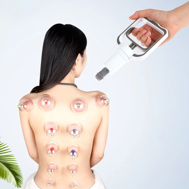

1pc Large Vacuum Cupping Suction Pump Hand Grip Tool Accessories Health Facial Body Massage Therapy Manual Tool