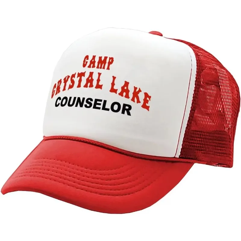 مستشار كامب كريستال ليك - الهالوين - قبعة سائق الشاحنة ذات الطراز القديم العتيق