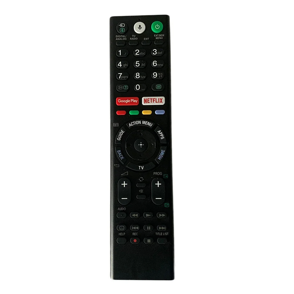 New Bluetooth Voice Remote Control Fits Sony RMF-TX200A RMF-TX200E RMF-TX201E RMF-TX220E RMF-TX201ES RMF-TX300E Smart LED LCD TV