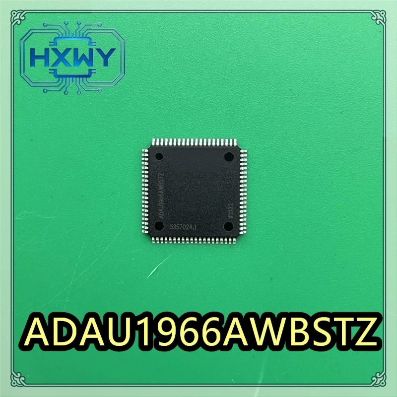 (1/2 pcs) ADAU1966AWBSTZ  LQFP80 package   Electronics  IC chip  Low stock   In stock ready for immediate dispatch