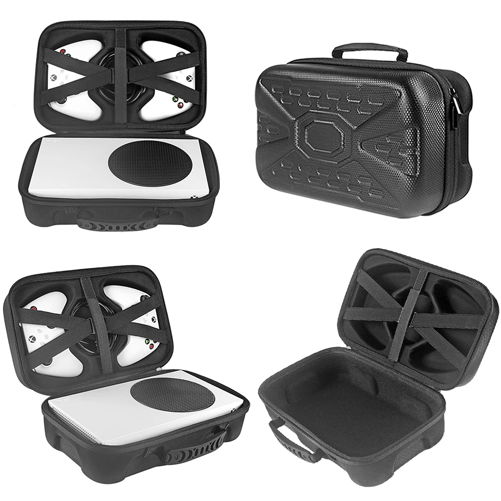 

Жесткий чехол для переноски Xbox Series S, контроллеры игровой консоли, органайзер, дорожный чехол для хранения, портативные сумки, игровые аксессуары