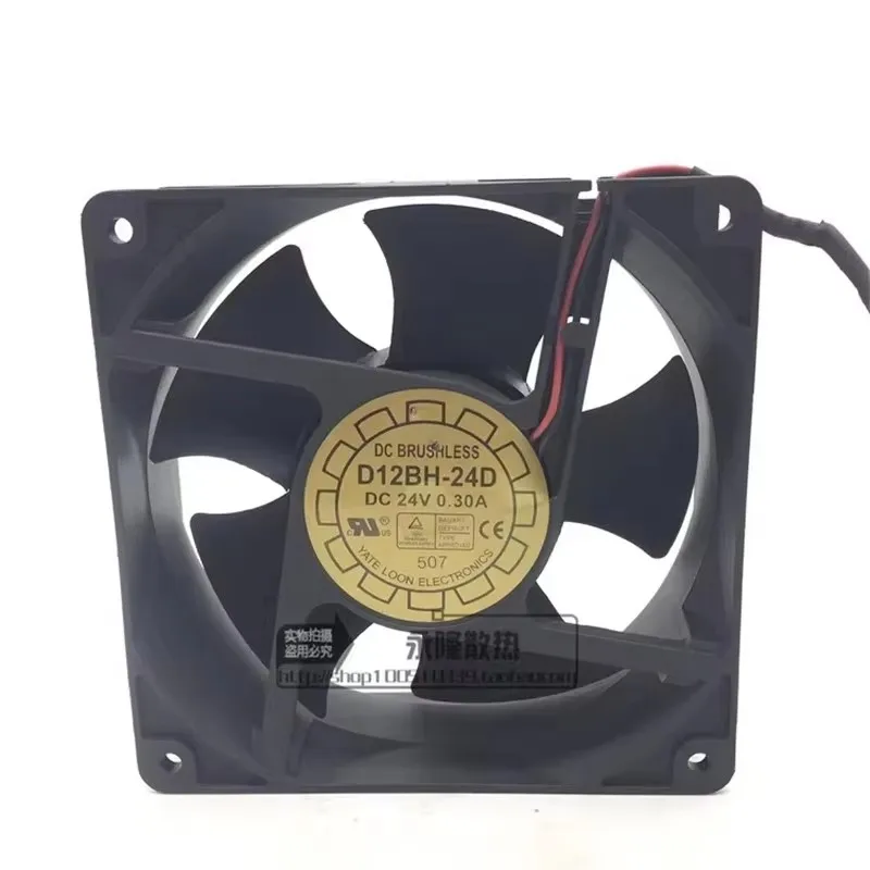 

Оригинальный вентилятор охлаждения Y L 120*120*38NN 24В 0.30А 12СМ для преобразователя частоты D12BM-24D