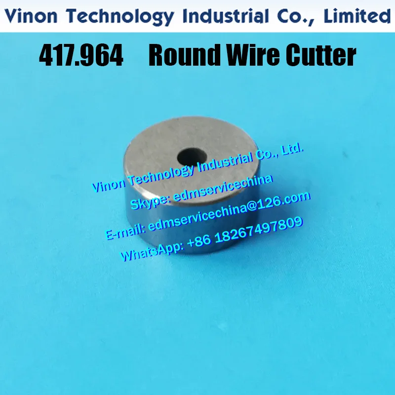 Part No. 417.964, 417.964.4, 590417964 AgieCharmilles AC270/AC350/Sprint/CUT2000 Wire Cutting Counter Electrode - 10x2.1x5mm