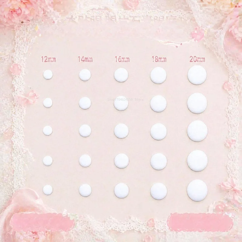 BJD Doll Hemispherical Eyes Socket Handcrafted Eyeballs Fundus Sizes 12mm 14mm 16mm 18mm 20mm 22mm Specialized Gypsum Eye Socket