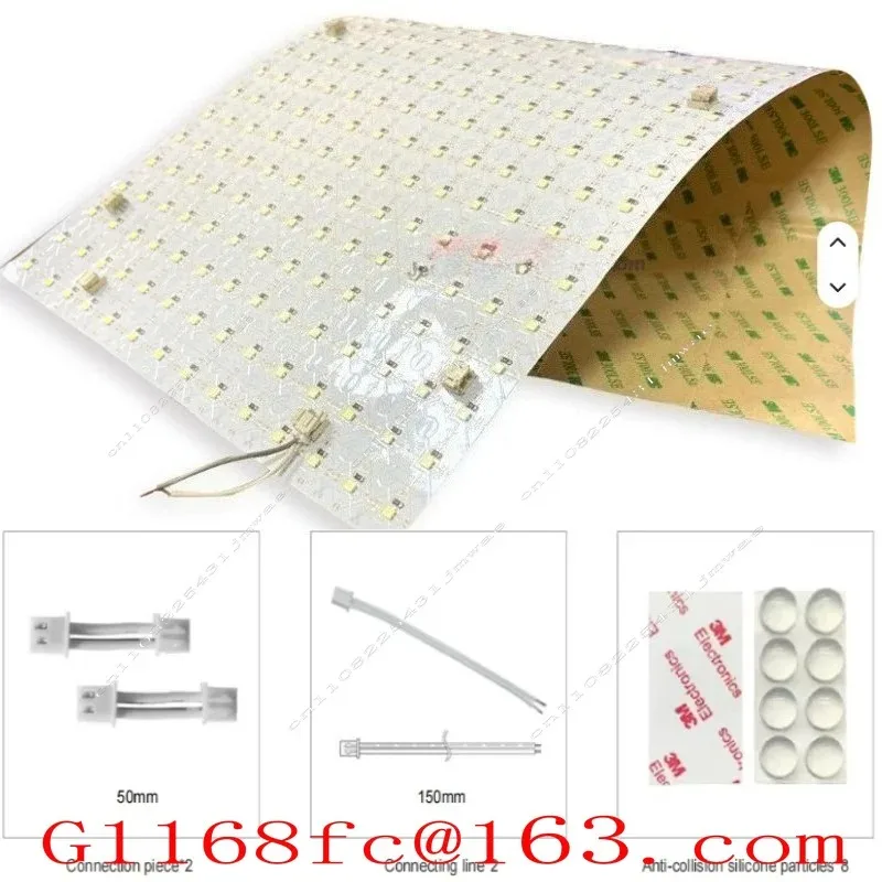3000k-6000k Design DC24V Dimmable RGBW Wireless Backlit Slate Paper Thin LED Board Light Aluminum PC IP44 Can Cut 490 * 245mm