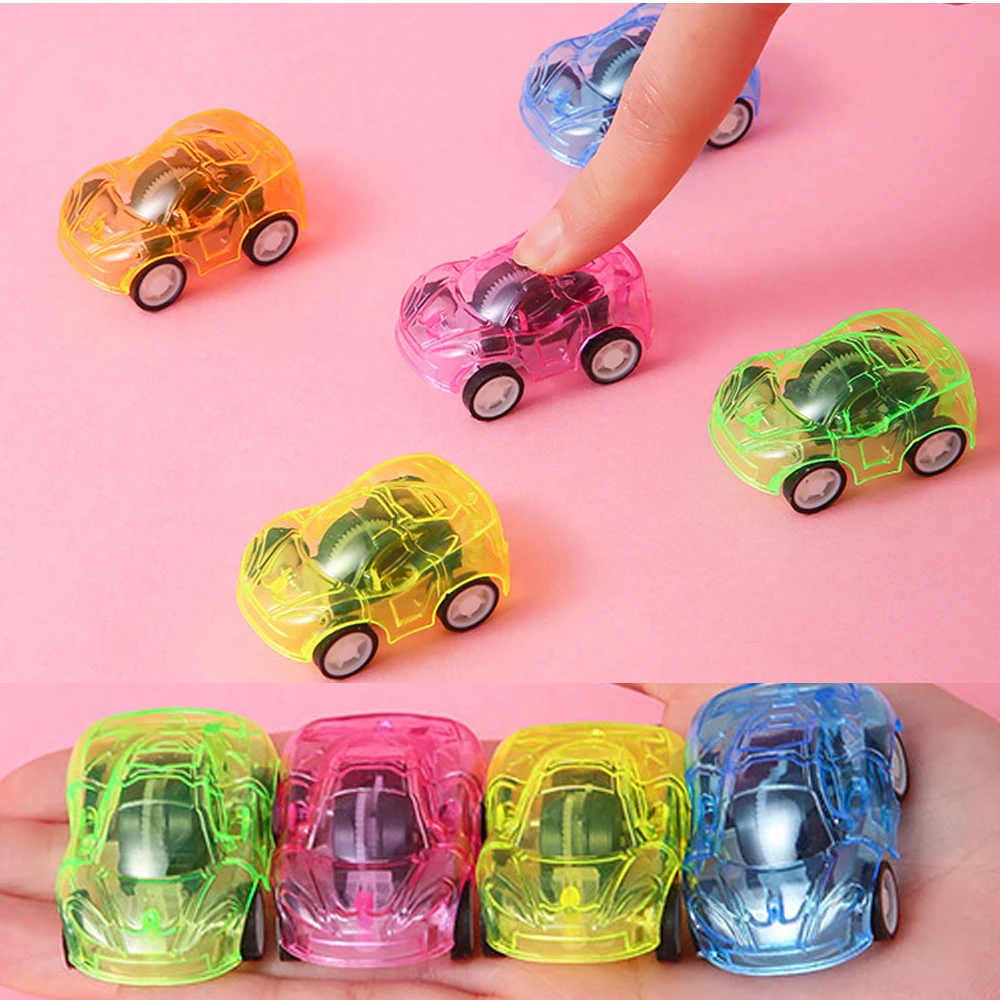 10 قطعة سيارة قوية شفافة صغيرة طائرة حفلة عيد ميلاد الأطفال هدية بيناتا حشو كرنفال هدية الكريسماس مكافأة الأطفال