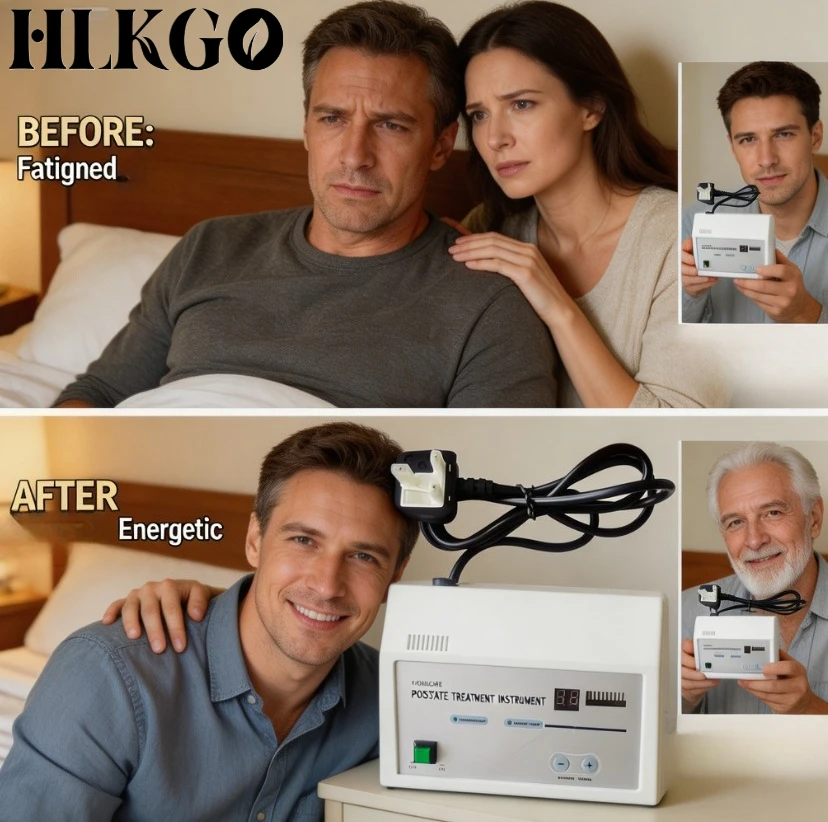 Prostate Support Laser Device for Home, Soothes Inflammation, Improves Urinary Flow, Perfect Senior Health Gift