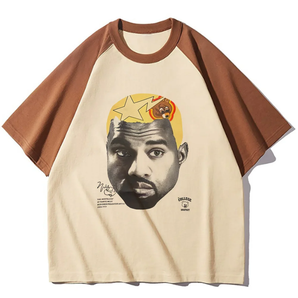 Kanye West top women comic funny t shirt female funny 2000s clothes