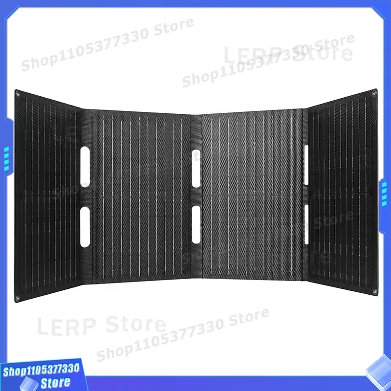 40W Portable Folding Solar Panel ETFE USB DC Type C Multi Port Charger for Camping Outdoor Power Supply High Efficiency ETFE