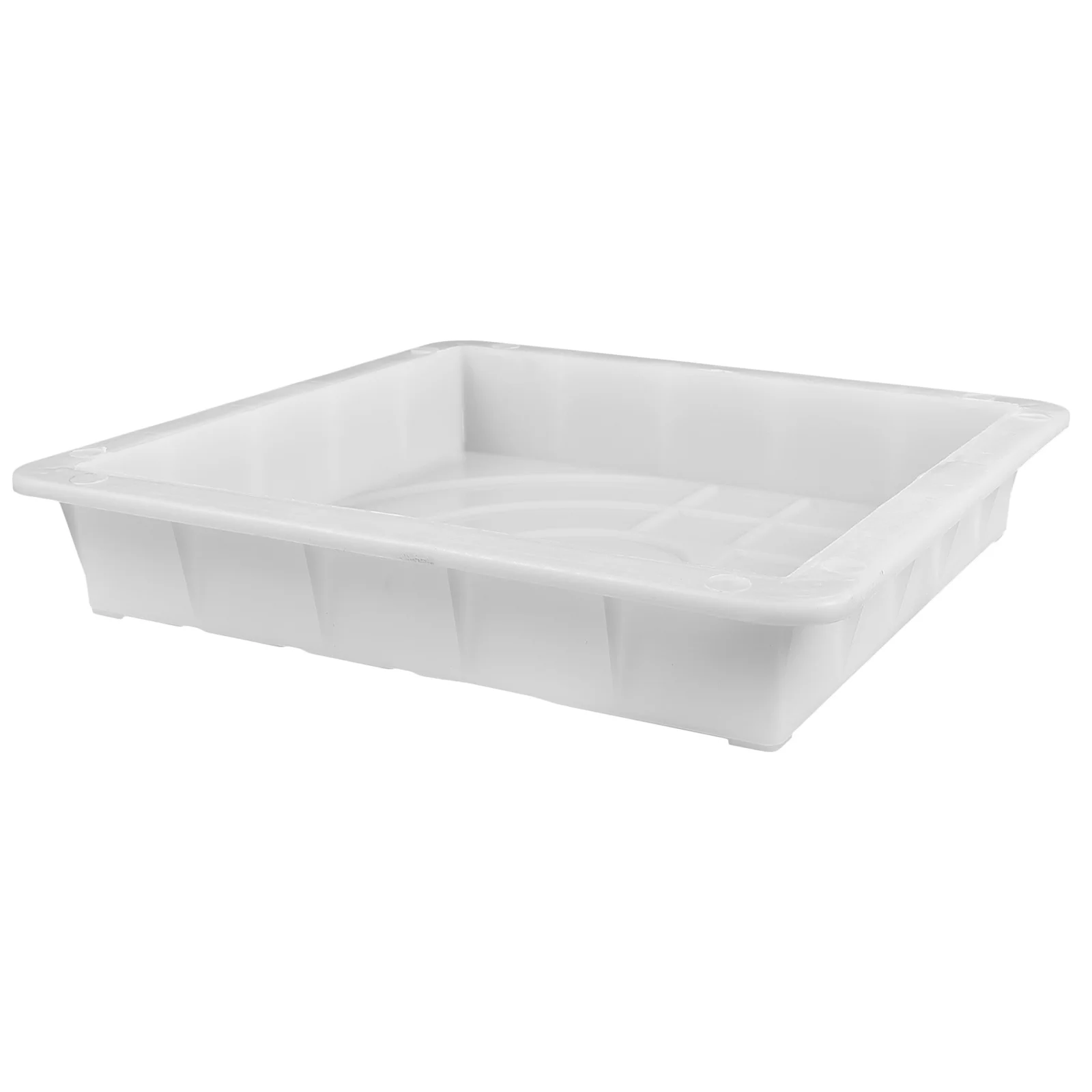 

25X25X5Cm Concrete Stepping Stone Mold Reusable Diy Paving Garden Path Maker For Yard Patio Pool Landscape Brick White