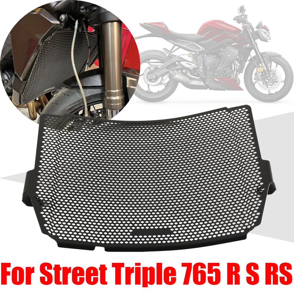 

For Triumph Street Triple 765 R RS S StreetTriple 2023 2024 Accessories Radiator Grille Guard Protection Cover Grill Protector