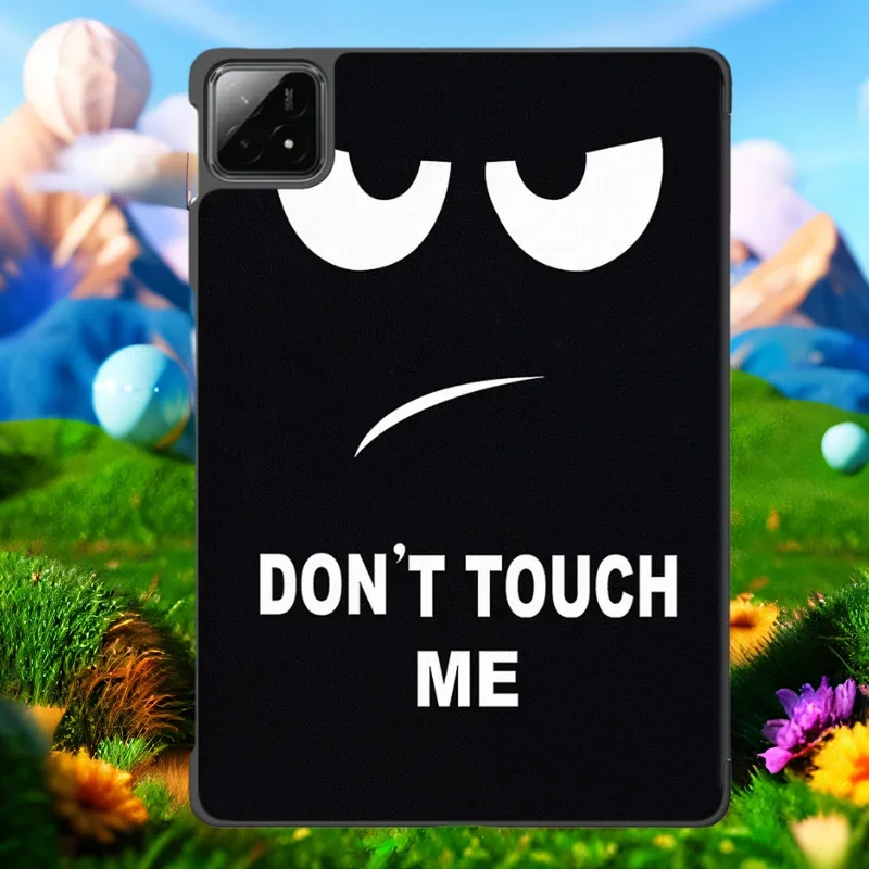 

Case For Xiaomi Pad 6S Pro 12.4 2024 Magnetic Tri-fold PU Leather Stand Cover funda For redmi pad pro12.1 inch Coque Capa Shell