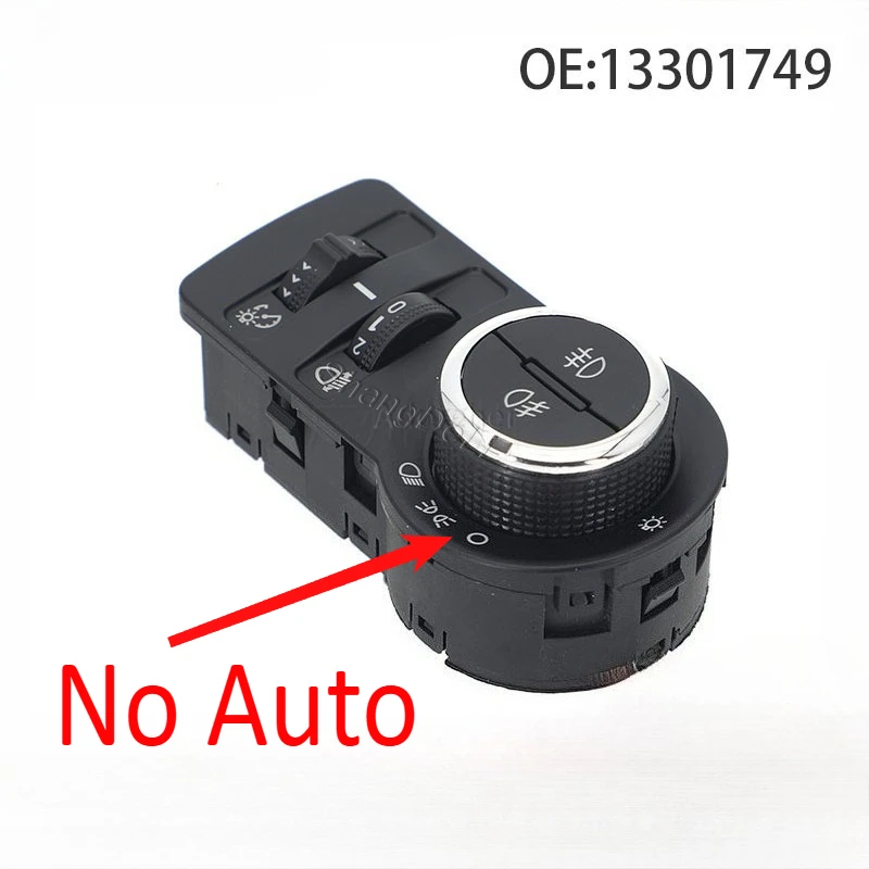 13301749 Car Headlight Control Switches Fog Light Lamp Adjust Switch for Chevrolet Cruze