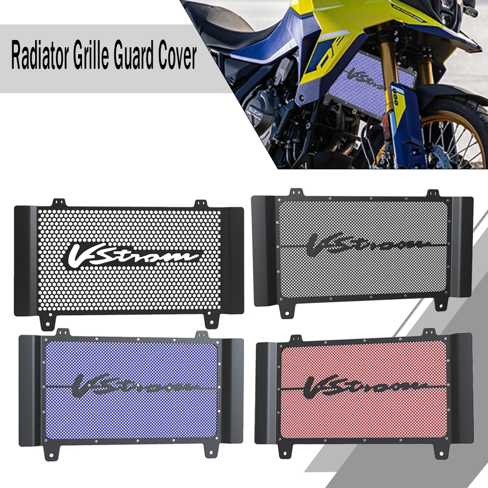 

2024 Motorcycle Radiator Grille Cover Guard Protection Protetor Grill For Suzuki V Strom VStrom 800DE 2023 2025 V-Strom 800 DE