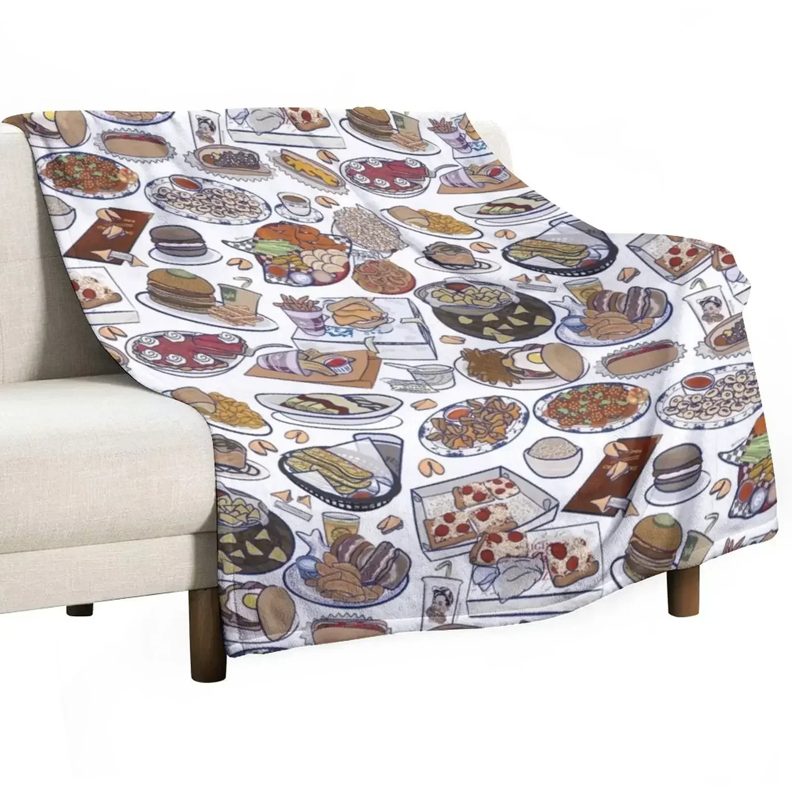 A Delicious Tour of Wheeling Pattern Throw Blanket Blankets For Bed Soft wednesday Multi-Purpose for winter Baby Blankets