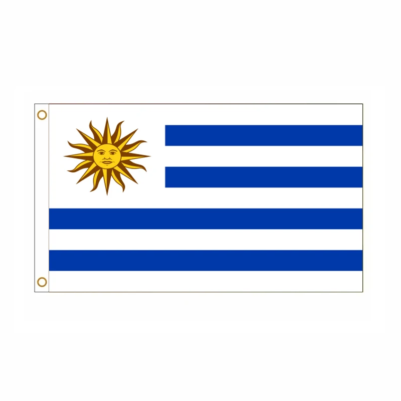 5 Pcs/lot Uruguay National Flag 90x150cm Uruguay Flag Oriental Republic of Uruguay National Flag wholesale