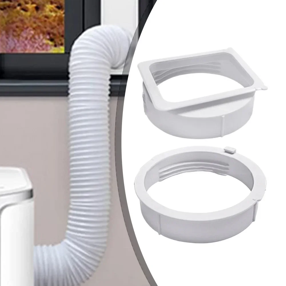 

1pc Exhaust Duct Interface Pipe Hose Connector Portable Mobile Air Conditioner Seamless Connection Fitting Connector Accessory
