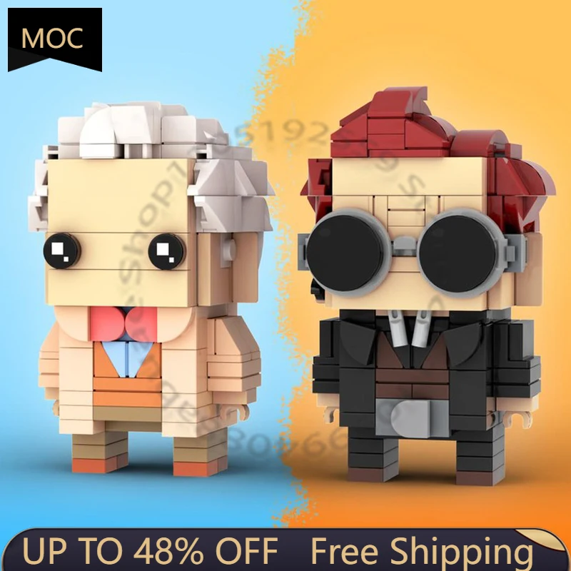 374 PCS Minifigure Scale Angels and Demons MOC Customize Modular Building Block Model Popular Design DIY Boy Toy Christmas Gift