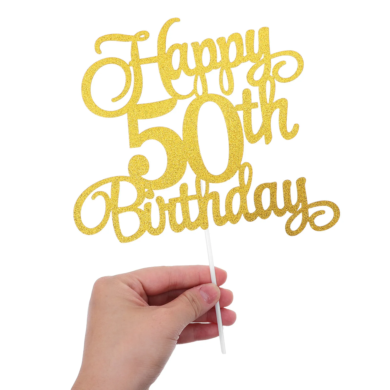 

Набор из 10 украшений для торта на 50-летие: топперы в форме сердца и звезды, декор для кексов, праздничные принадлежности для торжественных мероприятий
