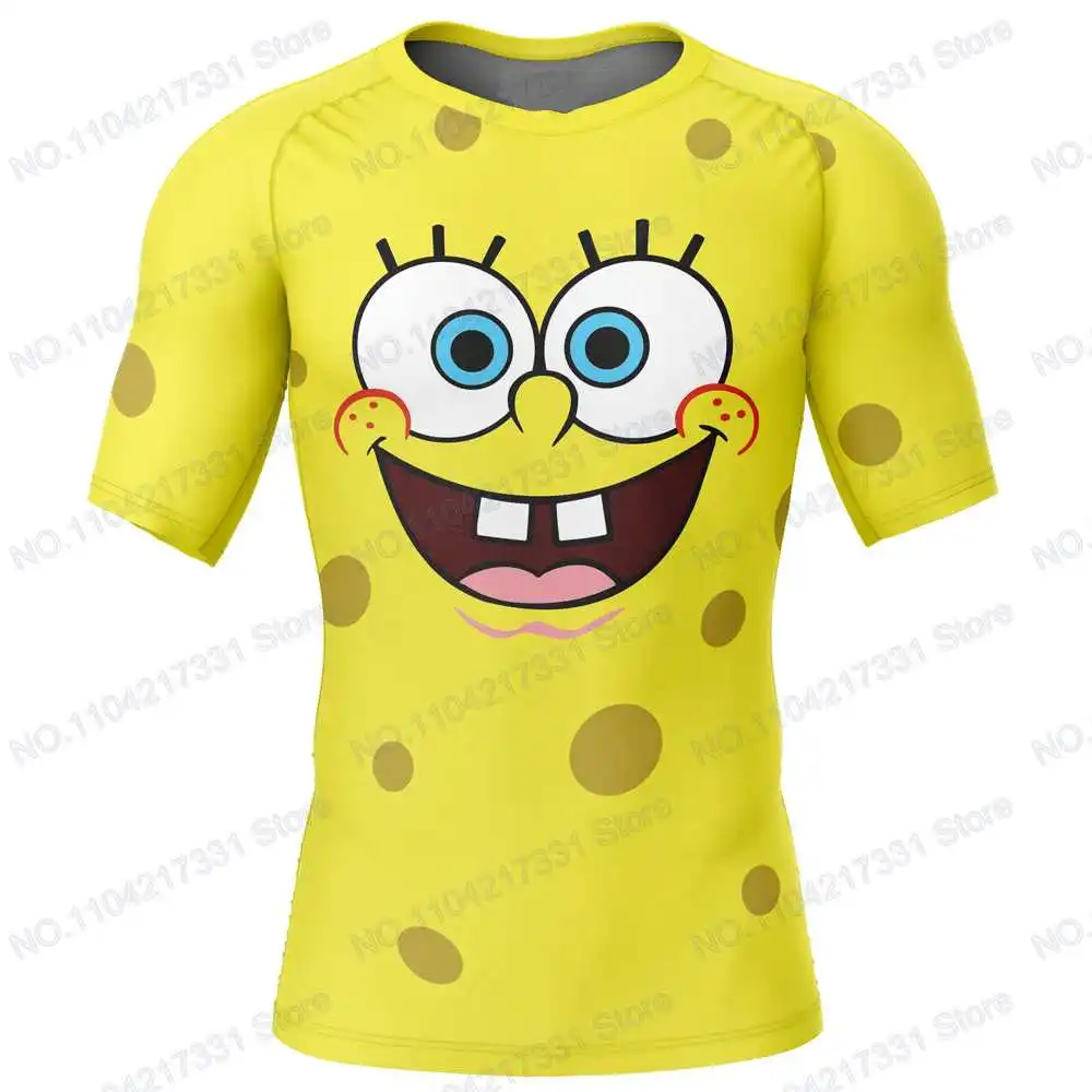 Desenhos animados populares anime rash guards surf camisa camisas de praia roupa de banho mergulho ginásio shorts mma bjj masculino jiu jitsu conjuntos de fitness