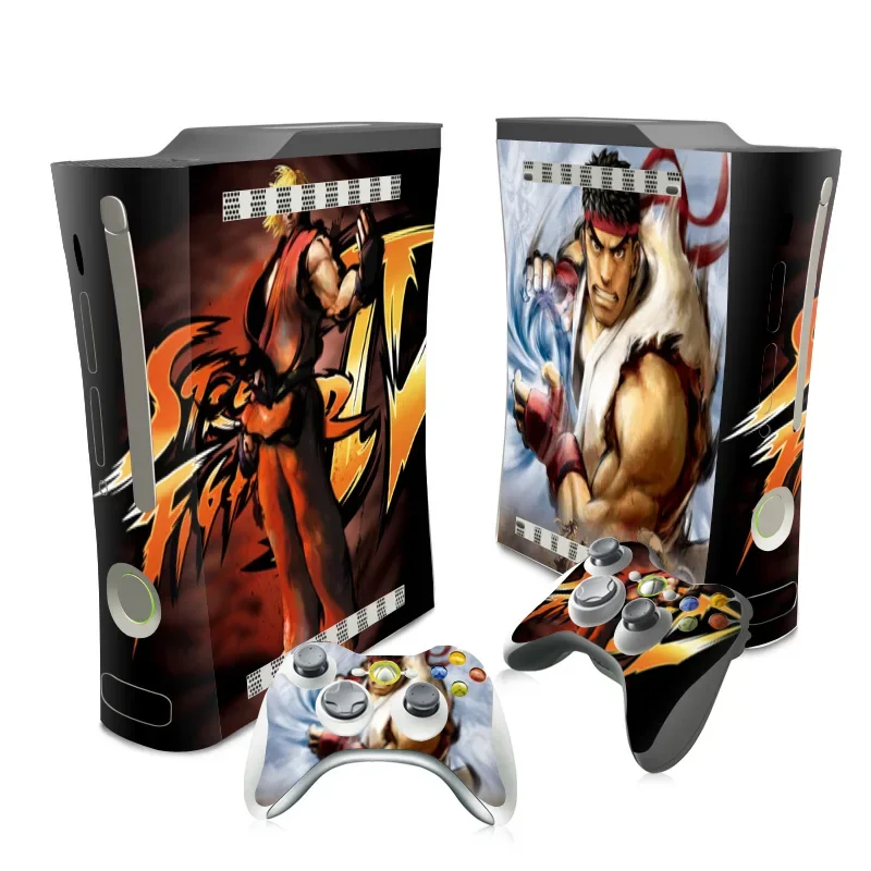 Skin for Xbox 360 fat, Whole Body Vinyl Decal Protective Cover Wrap Sticker for Xbox 360 fat Console and Wireless Controller