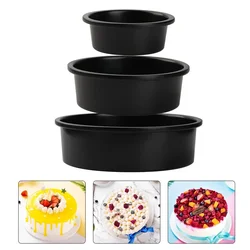 Round Cake Mold 5 6 7 8 Inch Carbon Steel Chiffon Cake Pan Non-Stick Circle Cheesecake Mould Layer French Baking Tray Bakeware