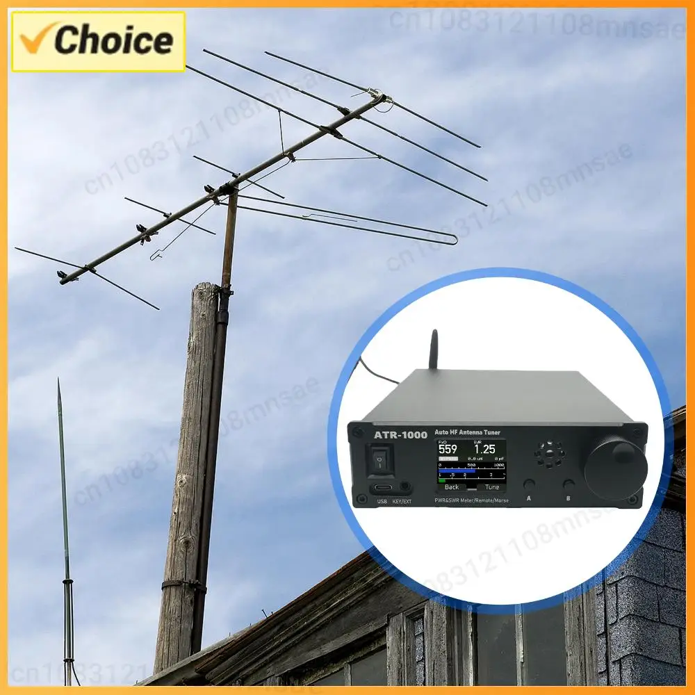 

AMNVOLT ATR1000 1000 Вт 1.8-30 МГц Автоматический антенный тюнер с 1.8-дюймовым TFT-экраном, вседиапазонный радиоприемник, 3 режима, автоматический настройщик антенны