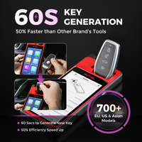 Autel MaxiIM KM100 Key Programming Tool Lifetime Free IMMO Immobilizer Key FOB Programmer Updates PK IM508 IM608