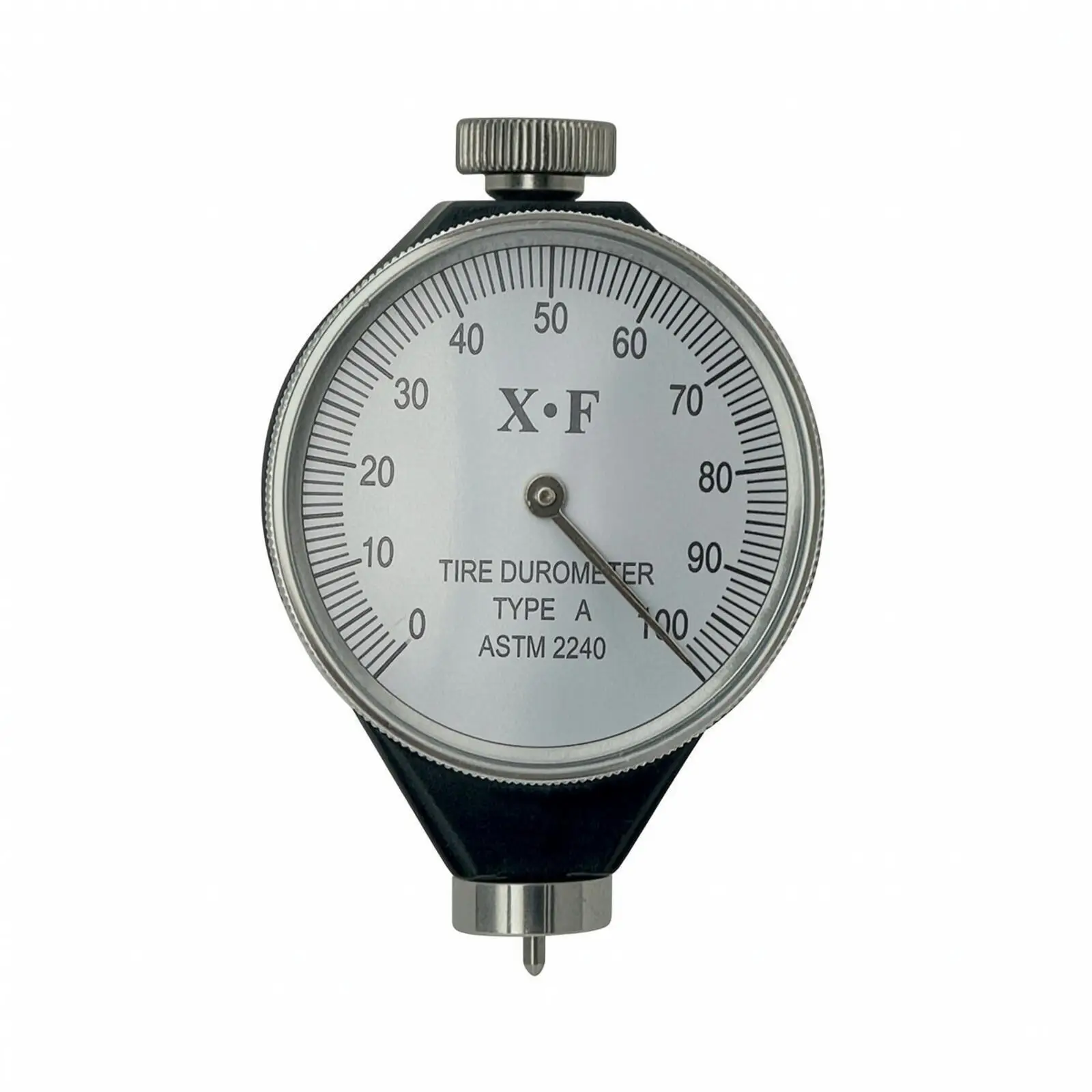 Handheld Shore Hardness Tester | Straightforward Pointer, Compact Portable Design, Shore Durometer, for Manufacturing
