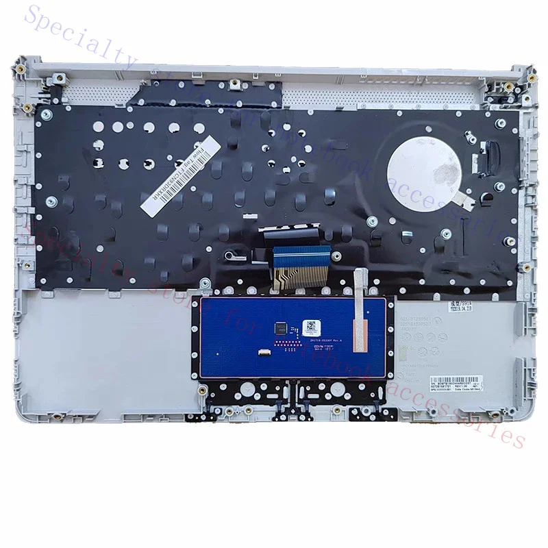 portable palmrest top cover for star 14 14-cf 14s-cr 14-dk  14s-dp TPN-I130 TPN-135 English keyboard withA   ABCD cover shell