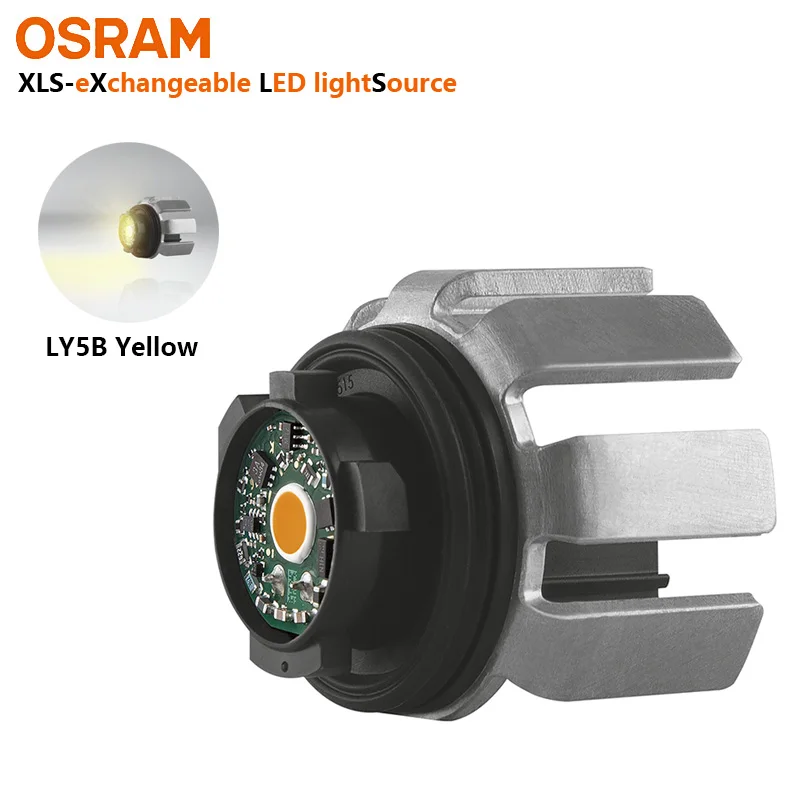 OSRAM LED XLS LY5 Turn Indicator Signal Lamp Rear Light LY5B A1A 2700K Yellow Color Car Exchangeable LED Light Source, 1x