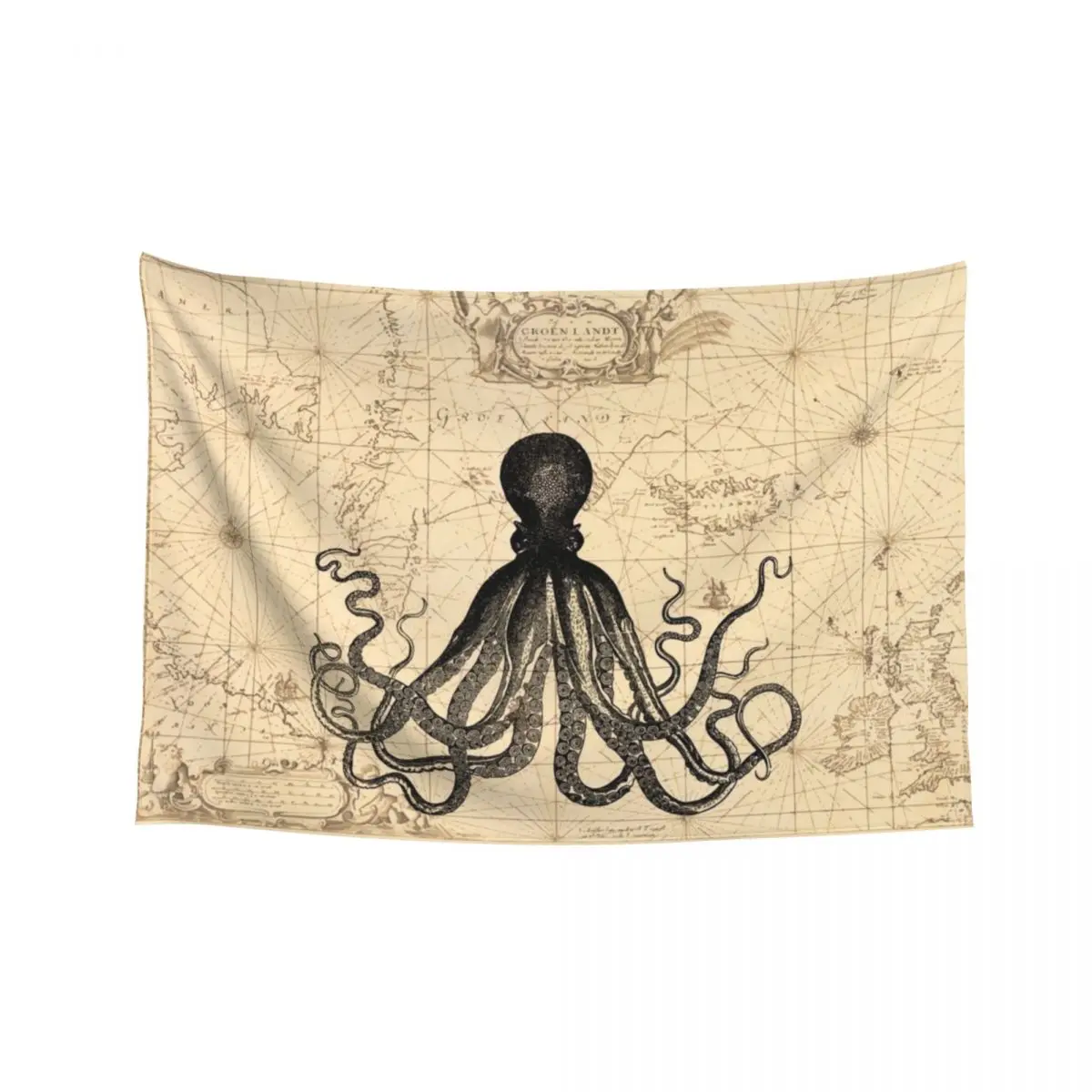 

The Kraken Is All Tapestry Home Decorations Aesthetic Decoration Pictures Room Wall Aesthetic Room Decorations Tapestry