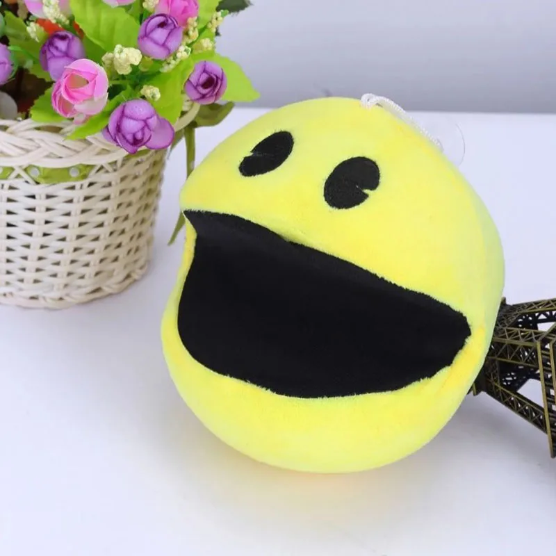 15CM Kawaii Cartoon Pac-man Action Figure Cute Toy Funny Game Peripheral Doll Room Decor For Kids Birthday Festival Holiday Gift