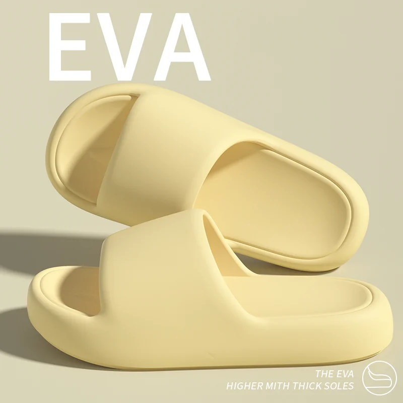 Soft Sole Eva Cloud Slippers Women Candy Colors Platform Home Slides Woman 2026 Summer Non Slip Beach Flip Flops Female Sandals