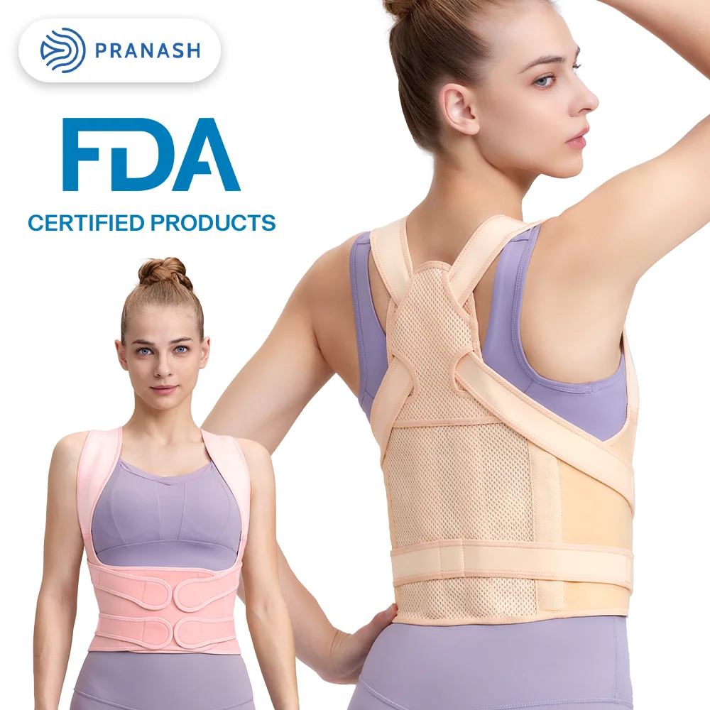 Breathable Back Brace for Posture Corrector, Dropshipping, Factory Direct Sales