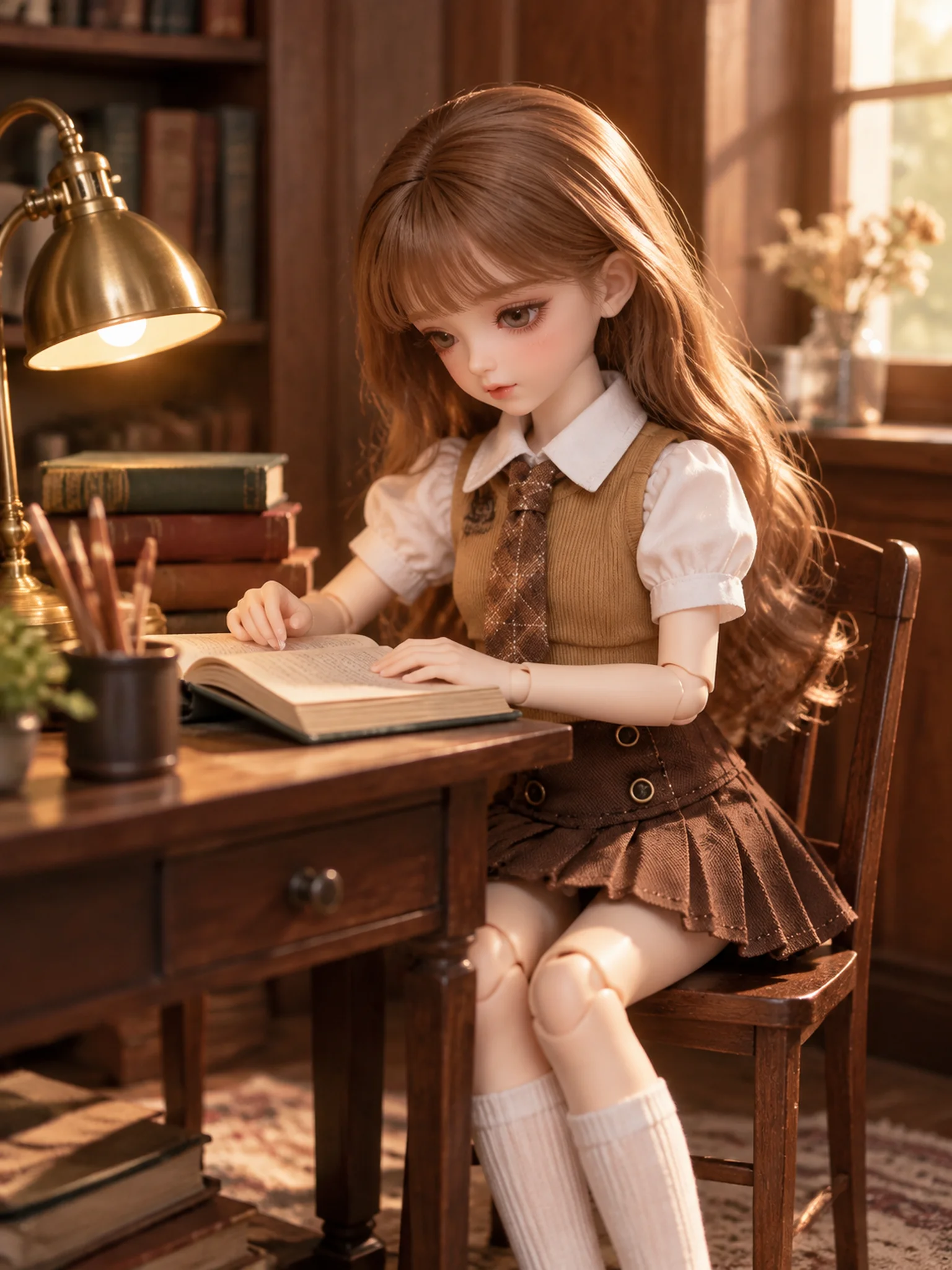 ob24-mi-tian-46-conjunto-de-roupas-de-boneca-estilo-universitario-para-bonecas-pequenas-azone-camisa-e-saia-plissada-estilo-rua-eletrica