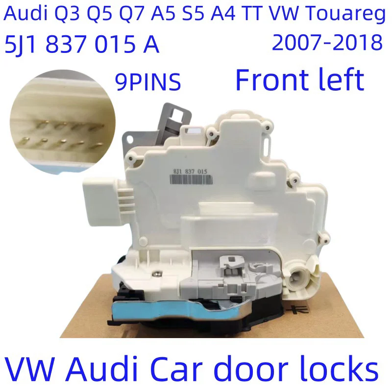 Door Lock Latch Actuator Central Mechanism Motor Fit 8J1837015A for Audi Q3 Q5 Q7 A4 A5 TT B8 S5 8K0839016 8K0839015 8J1837016A