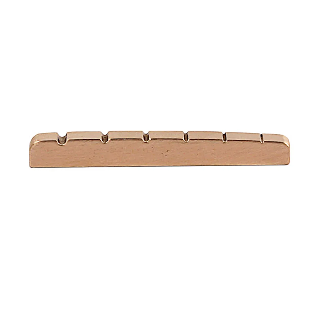 

Copper Pillow Guitar Tone Improvement Brass Nuts Instrument Accessory for Neck Link Slotted Parts