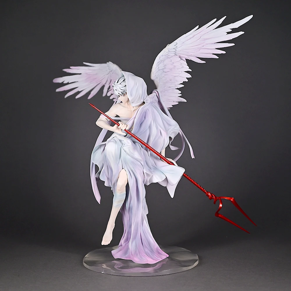 28cm branco anjo figura nagisa kaworu anime figura estátua estatueta modelo boneca coleção ornamento brinquedos presente